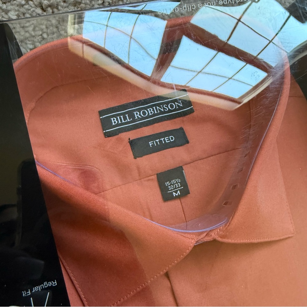 Bill Robinson Dress Shirt Medium NWT - Picture 5 of 7